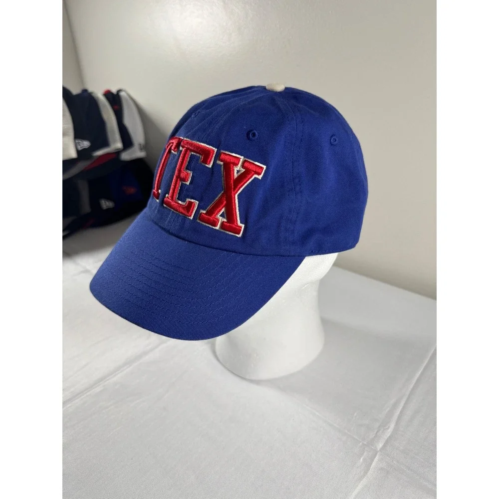 Vintage Fan Favorite Texas Rangers Cooperstown Collection Blue TEX Baseball Hat
